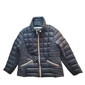 Michael Kors womens Packable Down Puffer Coat XLarge Black